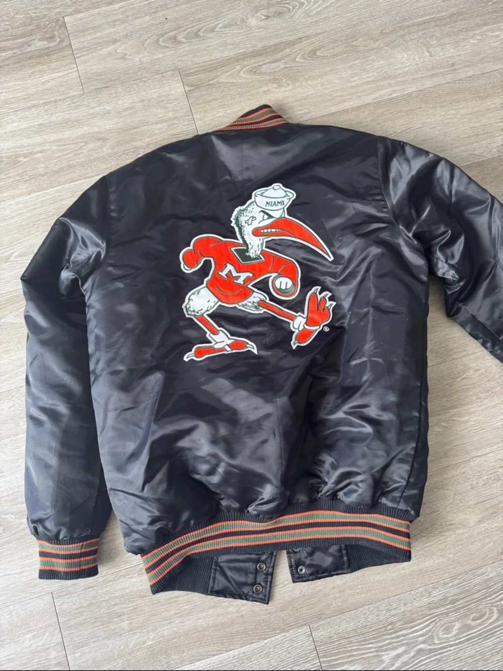 Miami Hurricanes Starter Jacket - Picture 6 of 8